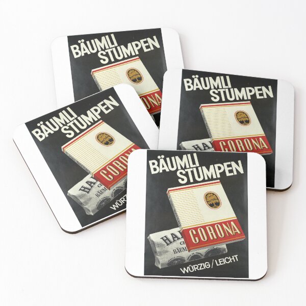 Item preview, German Corona tobacco advertisement designed and sold by CtlAltDel.