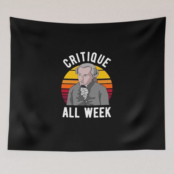 Item preview, Immanuel Kant - Critique All Week designed and sold by CanadianUnicorn.
