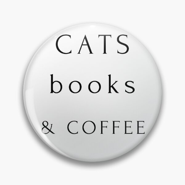 Item preview, Cats books & coffee - Cat Lover Gift - Cat - Coffee - Coffee and Cats - Cat Gift - Book Lover Gift - Reading - Kitten- Cats designed and sold by CINE-STORE.