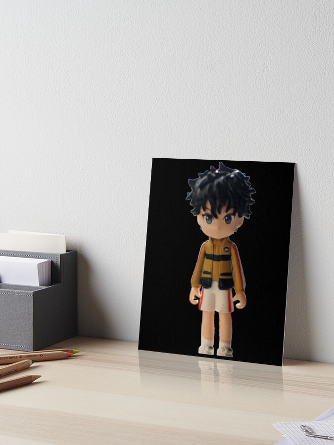 Anime Boy Full Body Art Board Print By Teezoneztore Redbubble