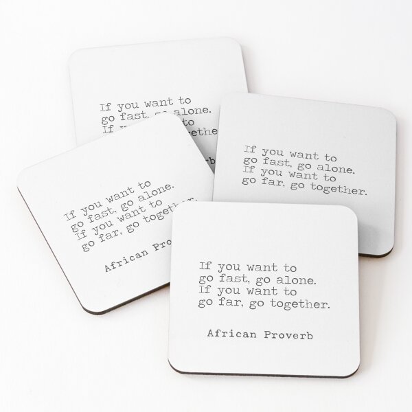 Item preview, African proverb designed and sold by Ariana Mila -  Awesome quotes.