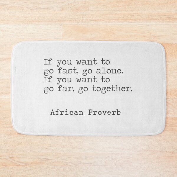 Item preview, African proverb designed and sold by Ariana Mila -  Awesome quotes.