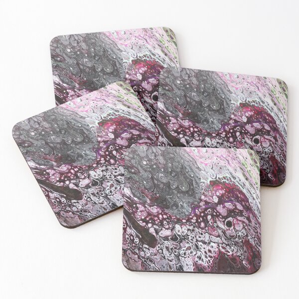 Item preview, Pink and Black Abstract designed and sold by HighOrb.
