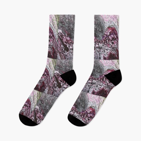 Item preview, Pink and Black Abstract designed and sold by HighOrb.
