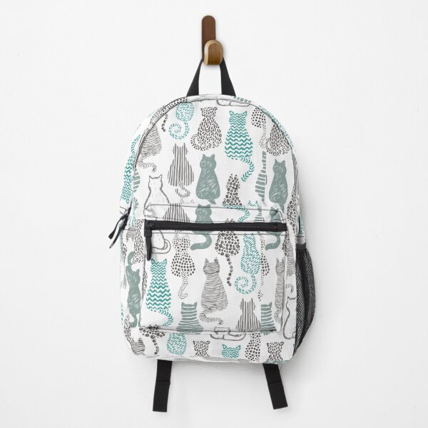 Item preview, assorted-color cat pattern artwork, Cat Kitten Drawing Cuteness, cute kitten cartoon designed and sold by Halalolo.