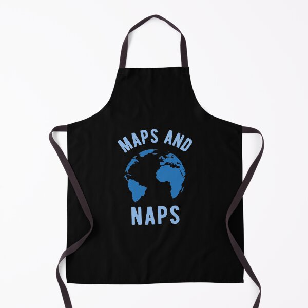 Item preview, Maps and Naps - Geography Teacher designed and sold by CanadianUnicorn.