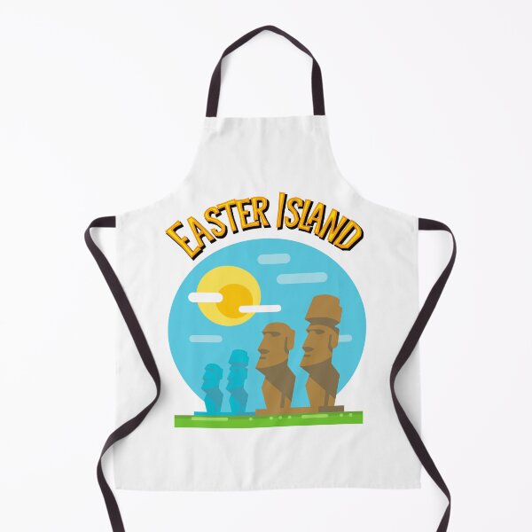 Item preview, Easter Island Statues Moai Polynesian Chile Tiki designed and sold by funnytshirtemp.