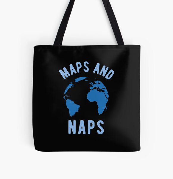 Geography Tote Bags for Sale