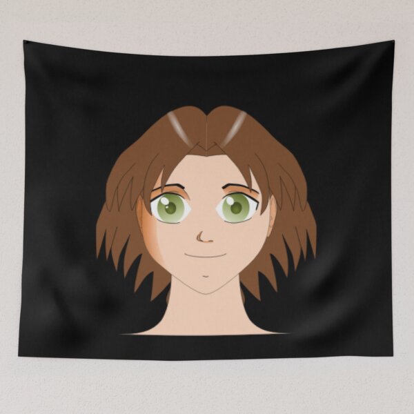 Item preview, Anime Girl with Green Eyes designed and sold by TeeZoneZtore.