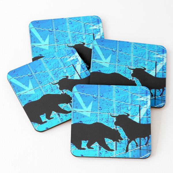 Item preview, Bulls and Bear in Stock  Market designed and sold by prashant art factory ✅️.