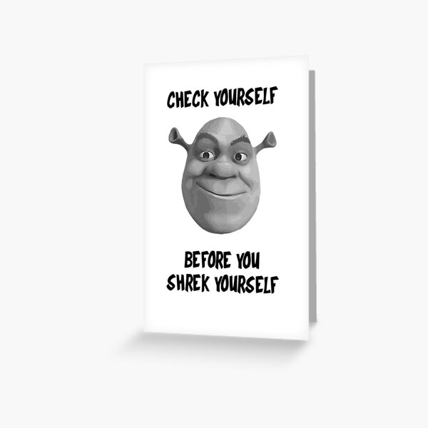 Shrek Greeting Cards Redbubble