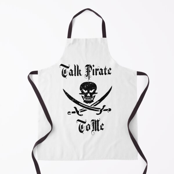 Item preview, Talk Pirate to me Skull and Crossbones Talk Like a Pirate Day Grunge Distressed designed and sold by funnytshirtemp.