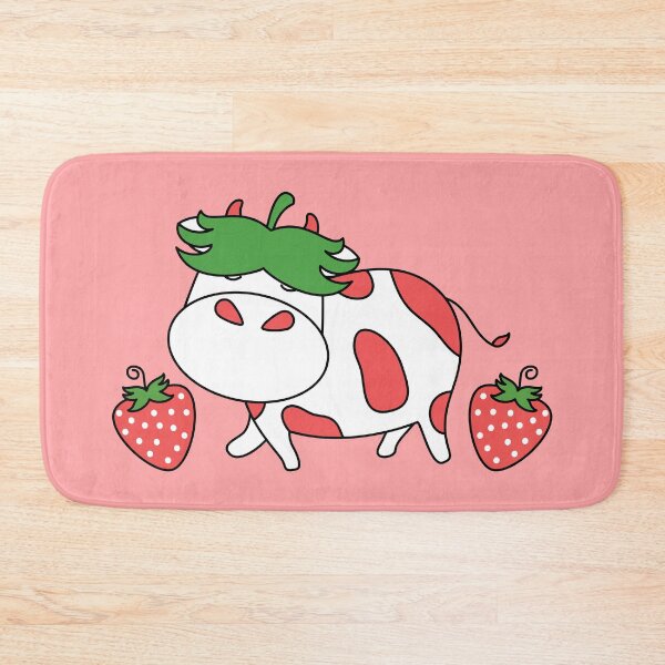 Item preview, Cute Strawberry Cow designed and sold by Lulupainting.