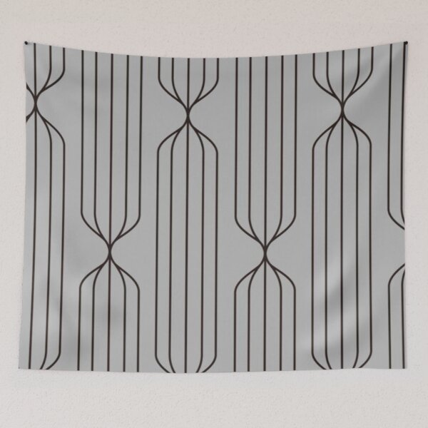 Item preview, Abstract Minimalist Cylindrical Lines designed and sold by fudgecream.