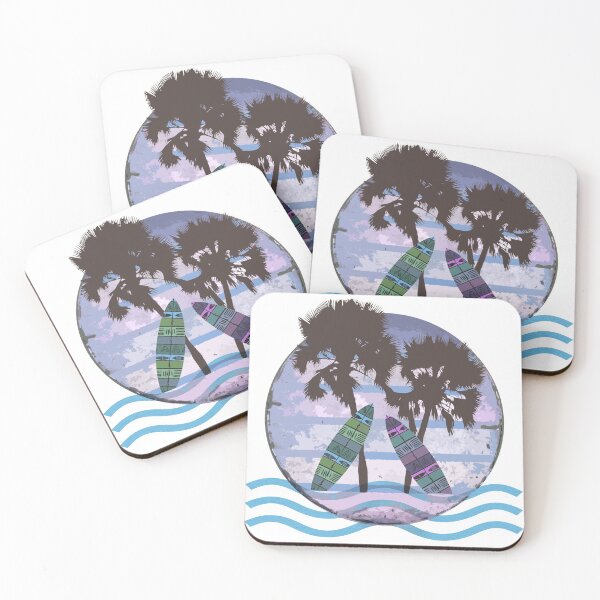 Item preview, Palm trees with surfboards designed and sold by Againstallodds.