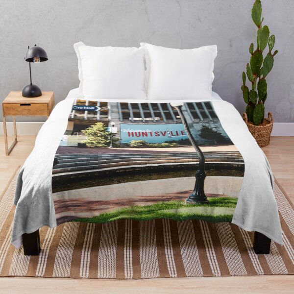 Item preview, Welcome to Huntsville Mural in Big Spring Park designed and sold by Silver Sky by Janet.