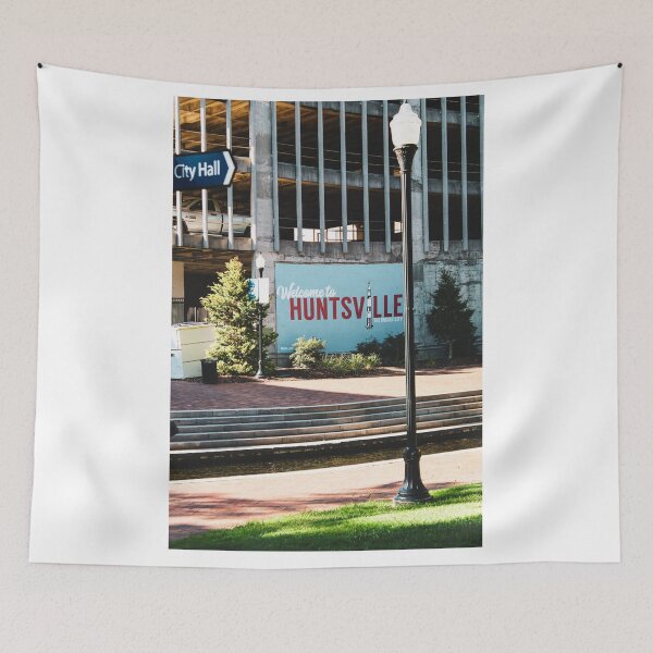 Item preview, Welcome to Huntsville Mural in Big Spring Park  designed and sold by Silver Sky by Janet.