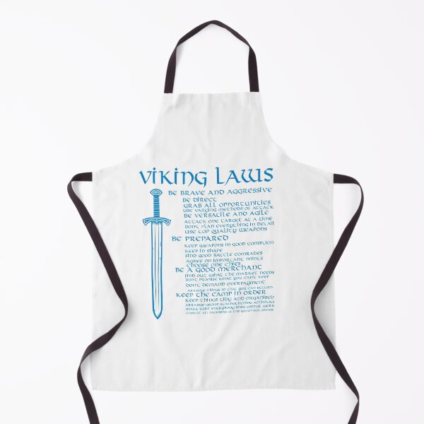 Item preview, Viking Laws Scandinavian Warriors Sword Blue  designed and sold by funnytshirtemp.