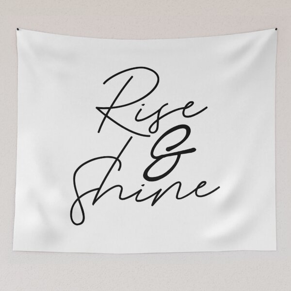 Artikelvorschau, Rise and Shine entworfen und verkauft von shirtart shop.