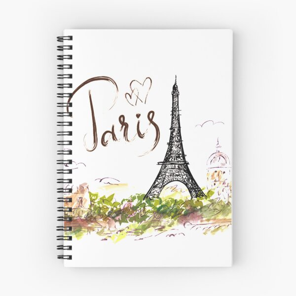 Item preview, Paris Eiffel Tower illustration, Eiffel Tower Drawing Illustration, Hand-painted Eiffel Tower  designed and sold by Halalolo.