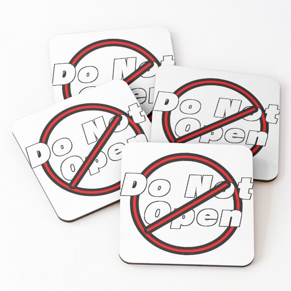 Item preview, Do not Open designed and sold by Grafititee.