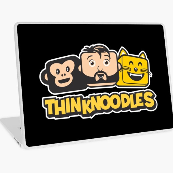 Roblox Thinknoodles Laptop Skins Redbubble - roblox hat laptop skins redbubble
