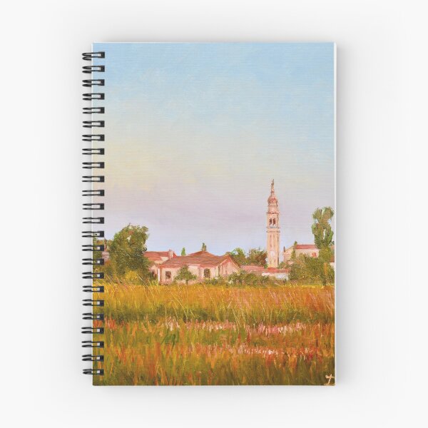 Item preview, Dusk over Cavasagra, Treviso, Italy designed and sold by Dai Wynn Fine Art.