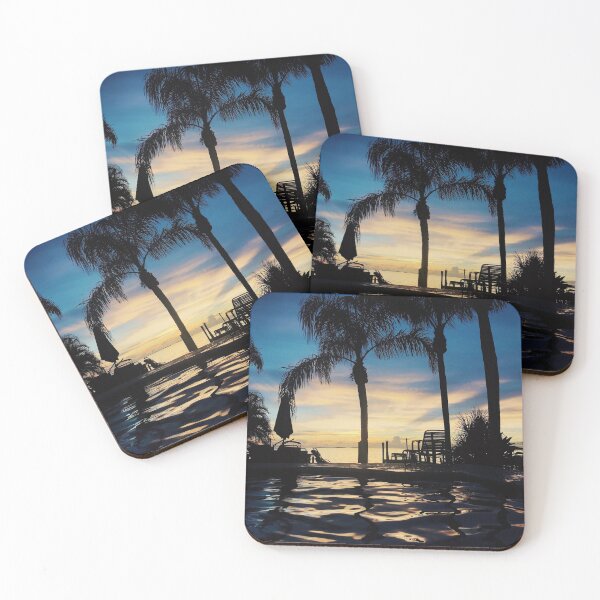 Item preview, Beautiful Sunset from the Pool on the Dock designed and sold by daniash.