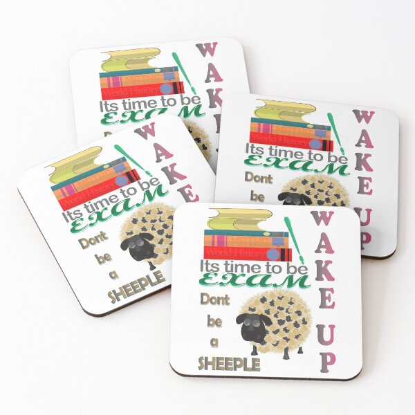 Item preview, Wake up its time to exam Don't be a Sheeple designed and sold by SueSakpal.
