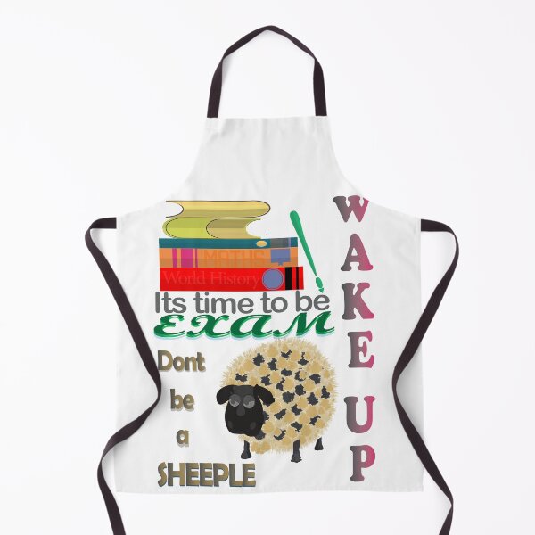 Item preview, Wake up its time to exam Don't be a Sheeple designed and sold by SueSakpal.