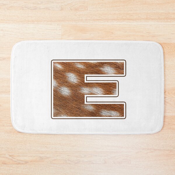 Item preview, Deer Fur Texture Letter E designed and sold by MoonsmileProd.