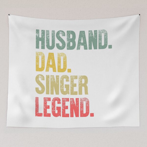 Item preview, Funny Men Vintage T Shirt Husband Dad Singer Legend Retro designed and sold by Bendthetrend.