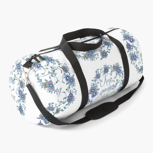 Item preview, Keep Going Floral - Cheerful Spring Palette designed and sold by Squarebird.