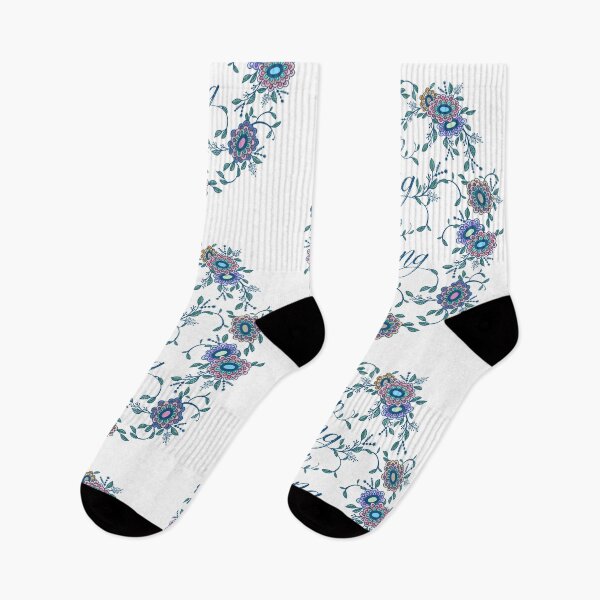 Item preview, Keep Going Floral - Cheerful Spring Palette designed and sold by Squarebird.