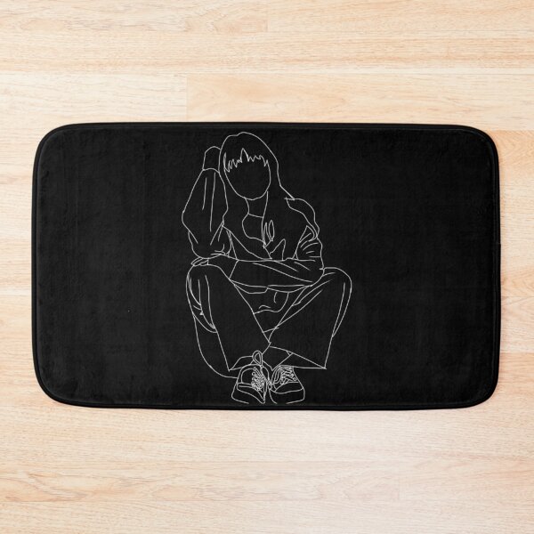 Item preview, Aesthetic Girl Outline designed and sold by Melly-Jellyarts.