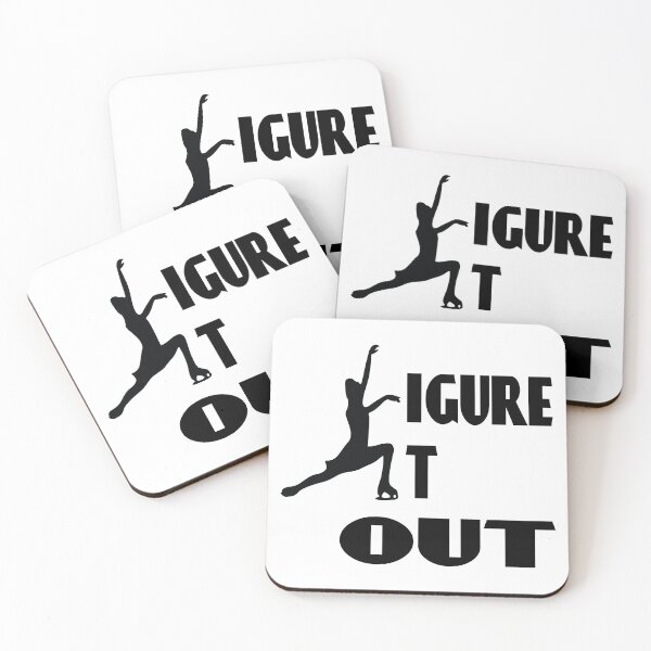Item preview, Figure It Out, With Silhouette Of Figure Skater designed and sold by 4AllTimes.