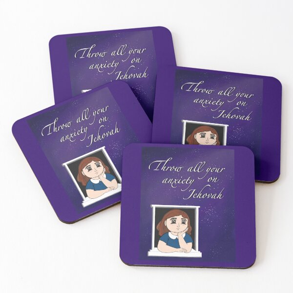 Item preview, Throw all your anxiety on Jehovah designed and sold by Jovyharts.