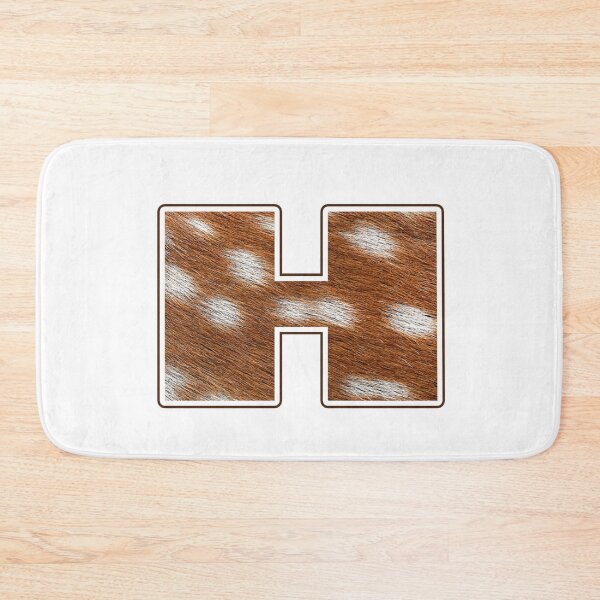 Item preview, Deer Fur Texture Letter H designed and sold by MoonsmileProd.