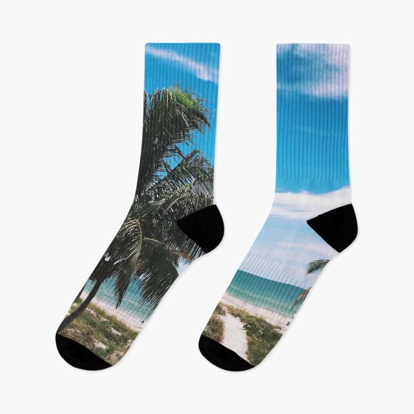 Item preview, Blue Skies & Palm Trees at the Beach designed and sold by daniash.