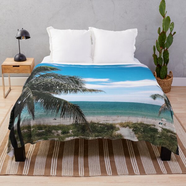 Item preview, Blue Skies & Palm Trees at the Beach designed and sold by daniash.