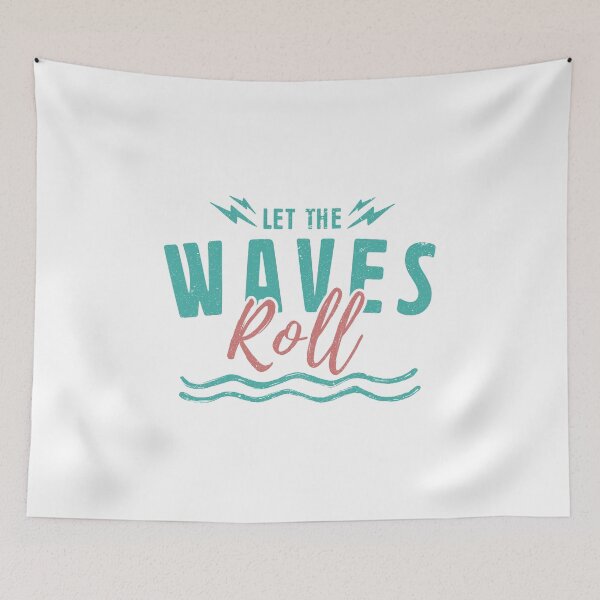 Item preview, Let the Waves Rolls designed and sold by JOYSURF-LAB.