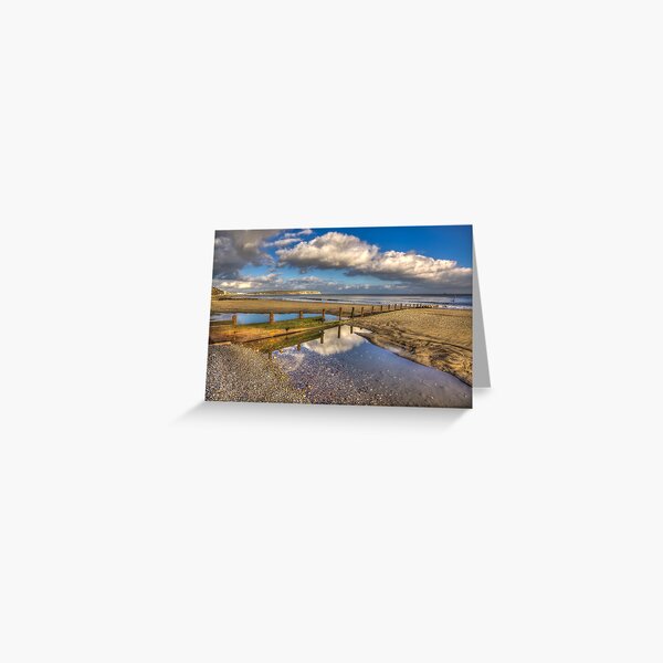 Welcome Beach Shanklin Greeting Card