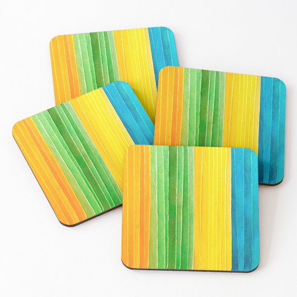 Item preview, Rainbow Wood panel designed and sold by JosAwestuff.