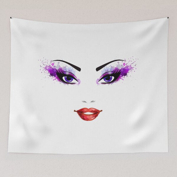 Item preview, Beautiful colorful face, gift idea designed and sold by ThommyBLN.