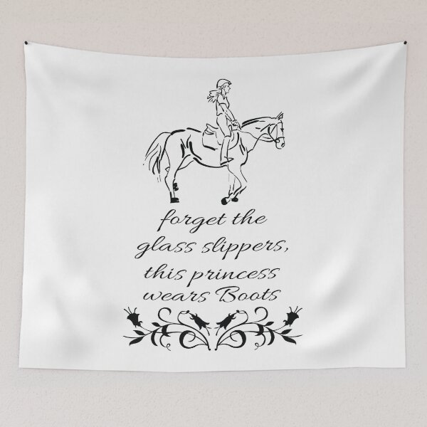 Item preview, Forget The Glass Slippers, This Princess Wears Boots With Equestrian Horse Rider designed and sold by 4AllTimes.
