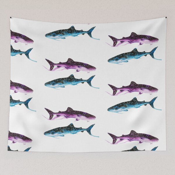 Item preview, Galactic Whale Sharks designed and sold by Ashley McDonald.