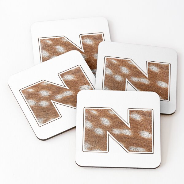 Item preview, Deer Fur Texture Letter N designed and sold by MoonsmileProd.