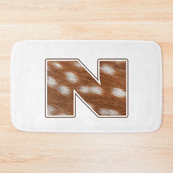 Item preview, Deer Fur Texture Letter N designed and sold by MoonsmileProd.