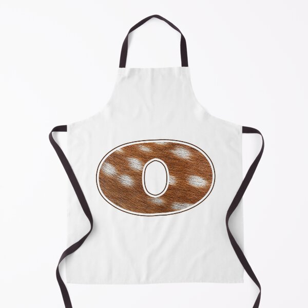 Item preview, Deer Fur Texture Letter O designed and sold by MoonsmileProd.