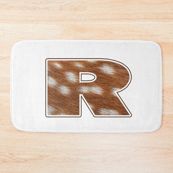 Item preview, Deer Fur Texture Letter R designed and sold by MoonsmileProd.